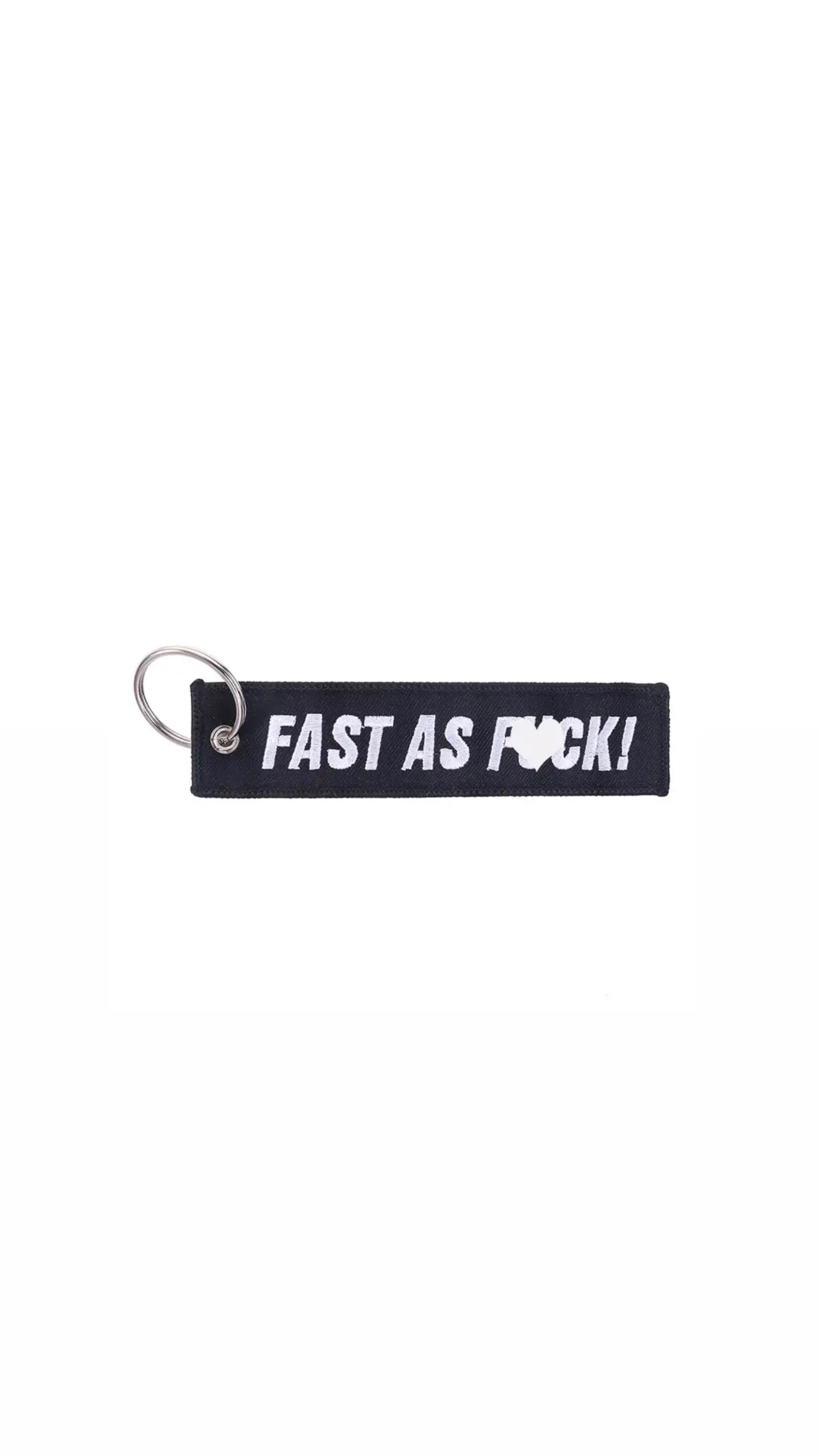 Motorcycle Keychain - Fast as F*ck