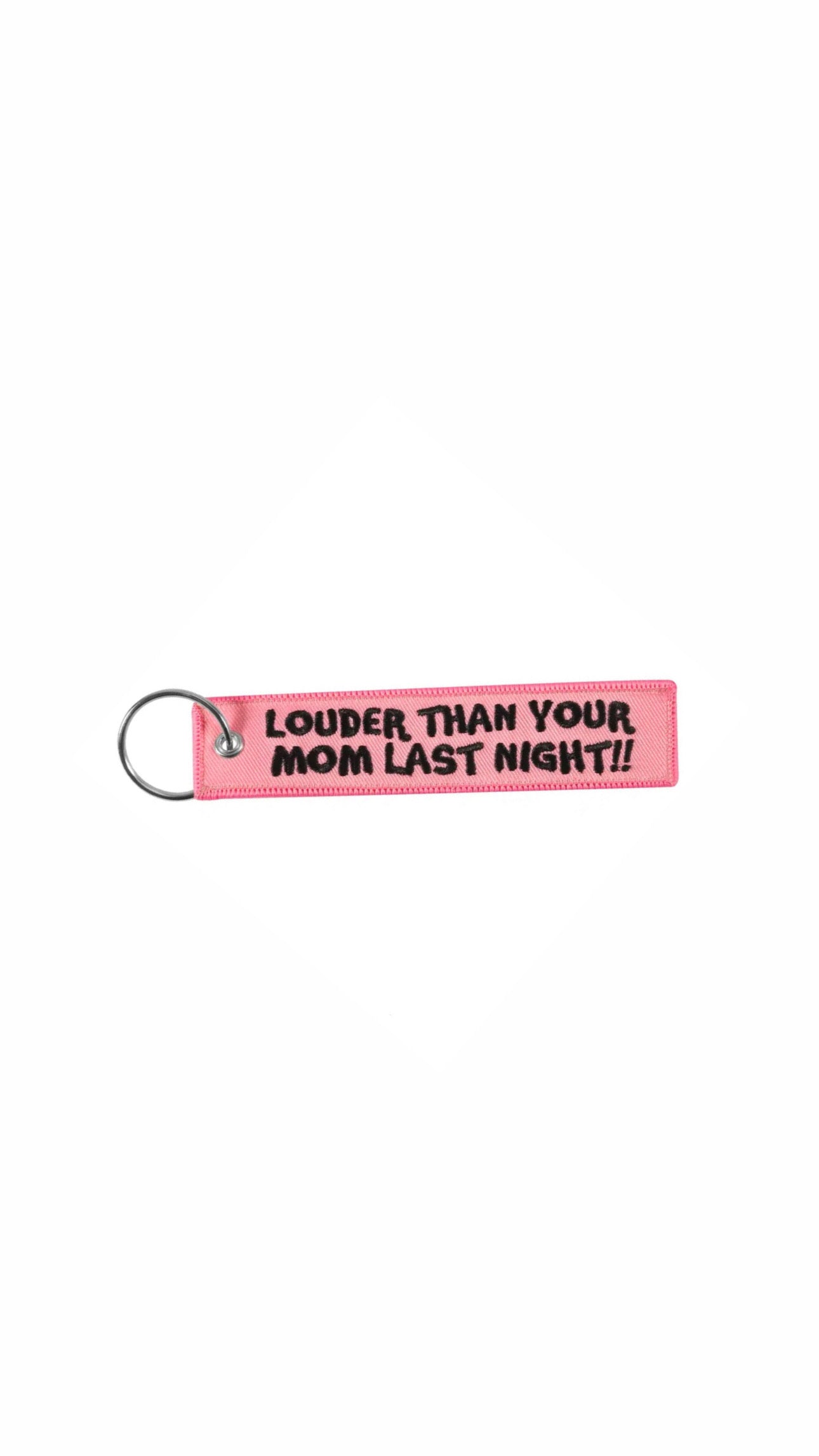 Motorcycle Keychain - Louder than your mom last night