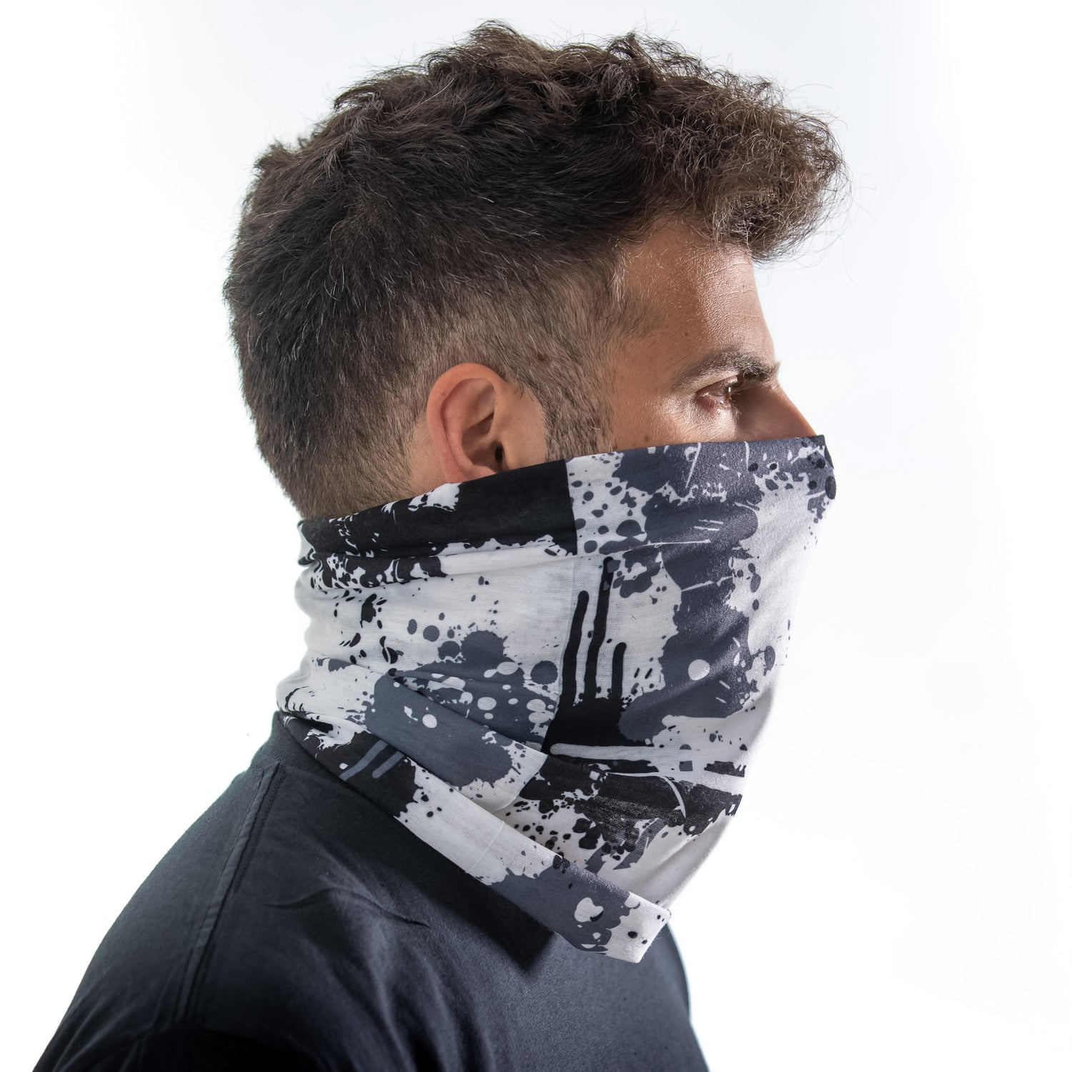 BKMZ Neck Gaiter Splashes Design